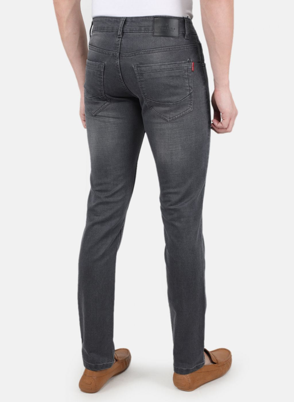 Men Grey Skinny Fit Denim