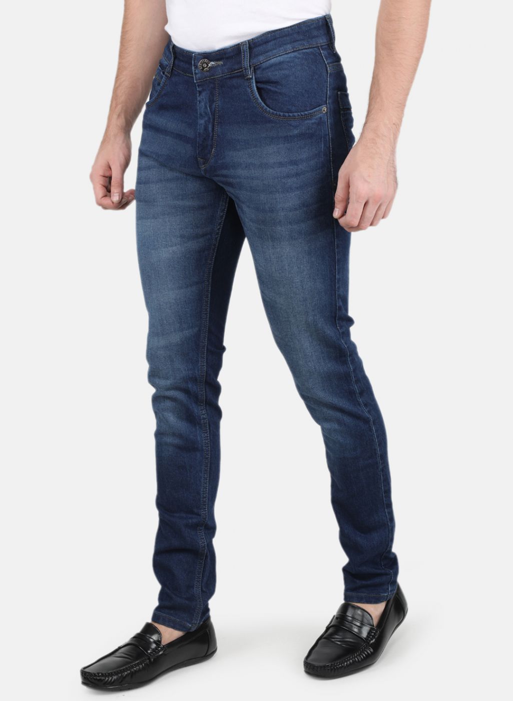 Men Blue Skinny Fit Denim