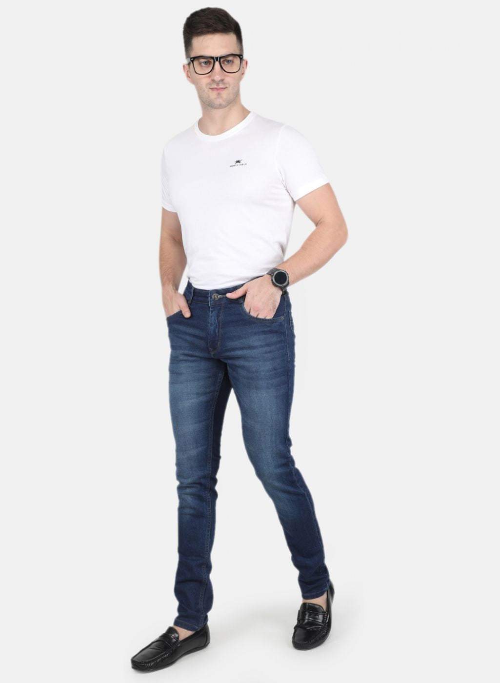 Men Blue Skinny Fit Denim
