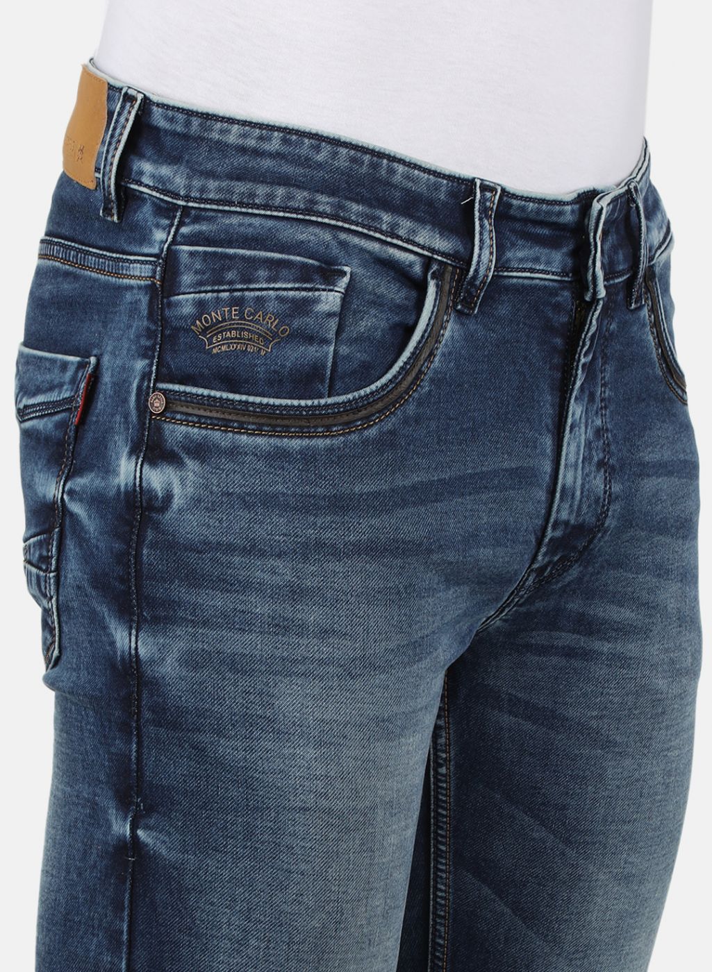 Men Blue Skinny Fit Denim