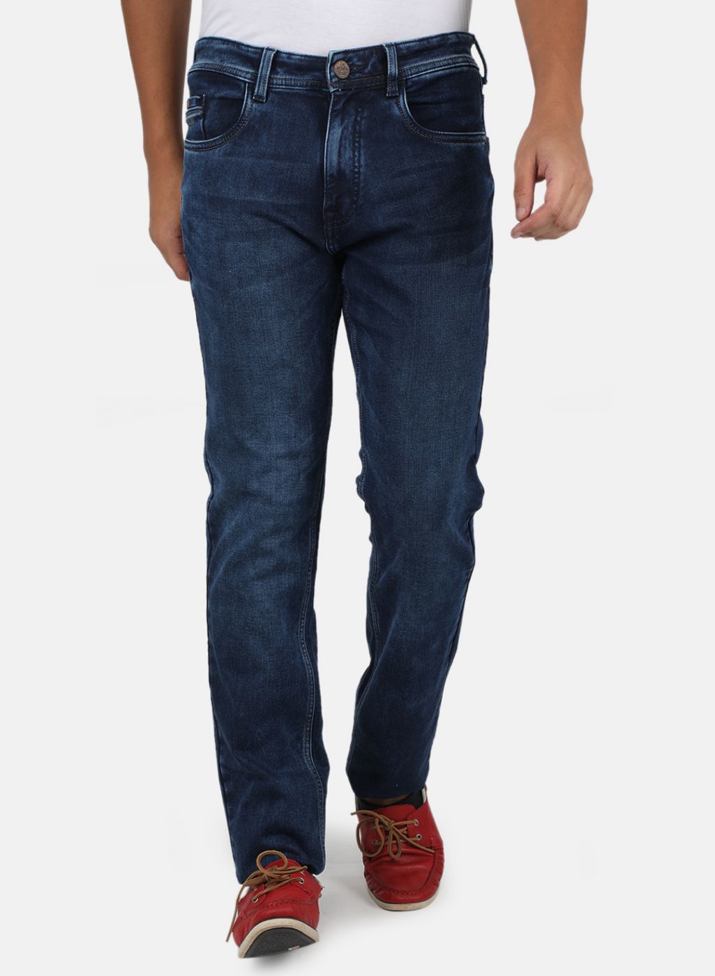Men Blue Narrow Fit Denim