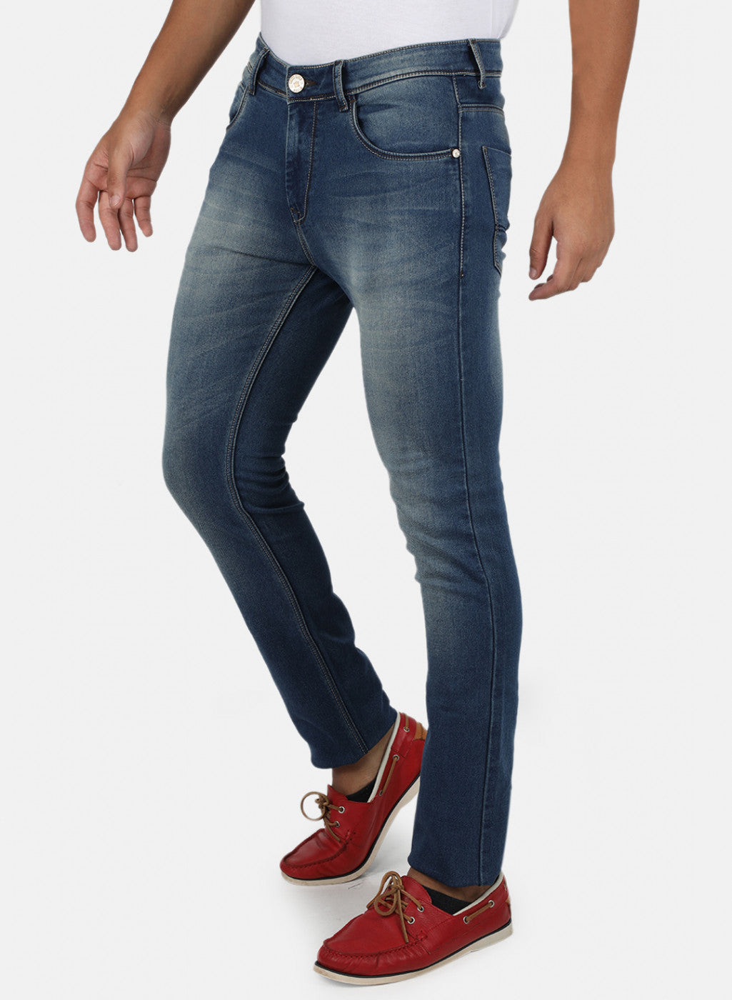 Men Blue Skinny Fit Denim