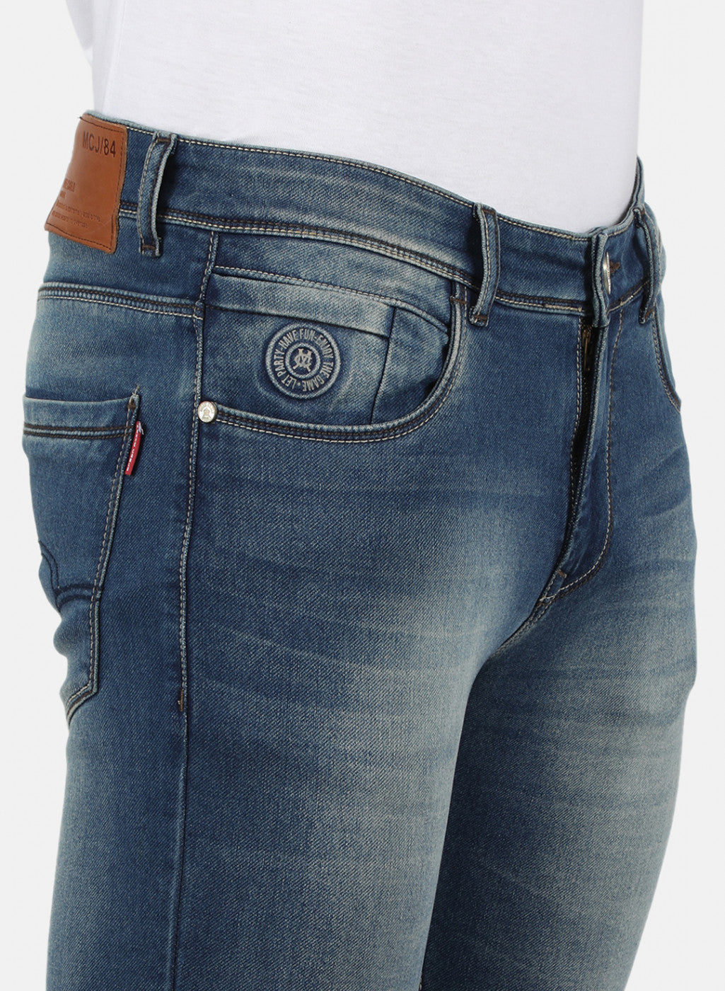 Men Blue Skinny Fit Denim