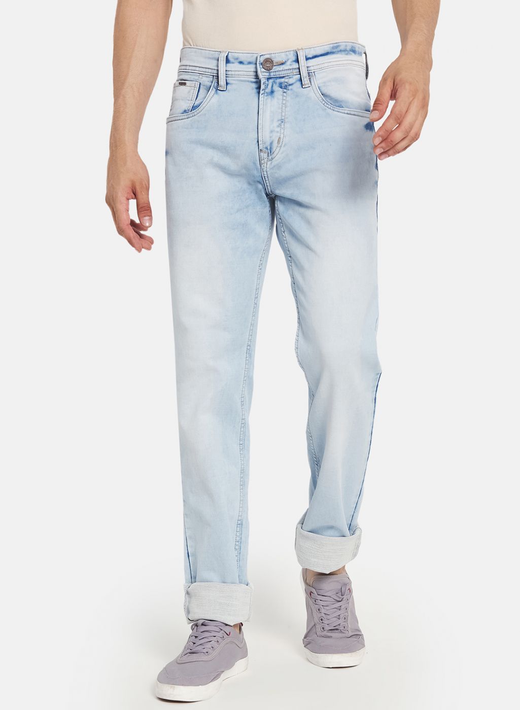 Men Blue Narrow Fit Denim