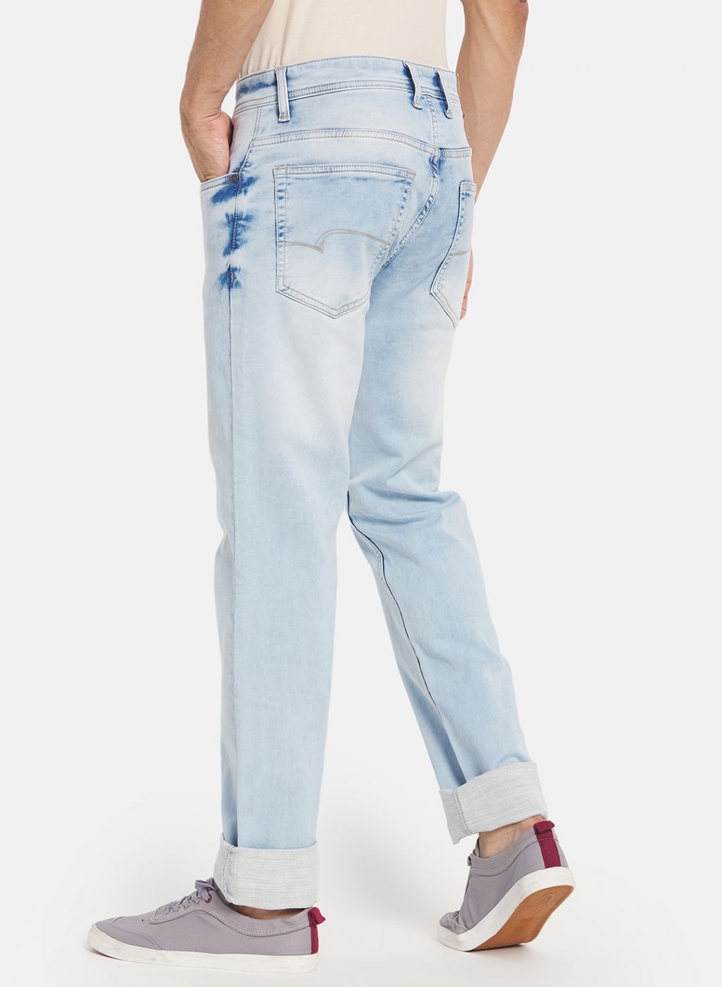 Men Blue Narrow Fit Denim