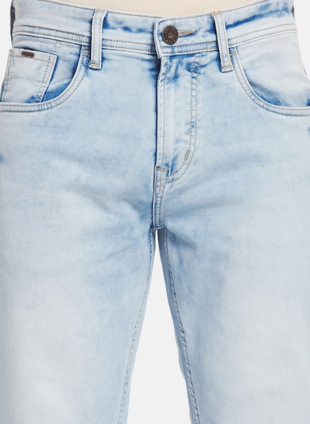 Men Blue Narrow Fit Denim