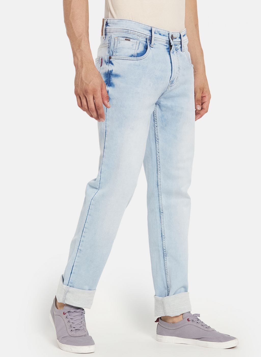 Men Blue Narrow Fit Denim