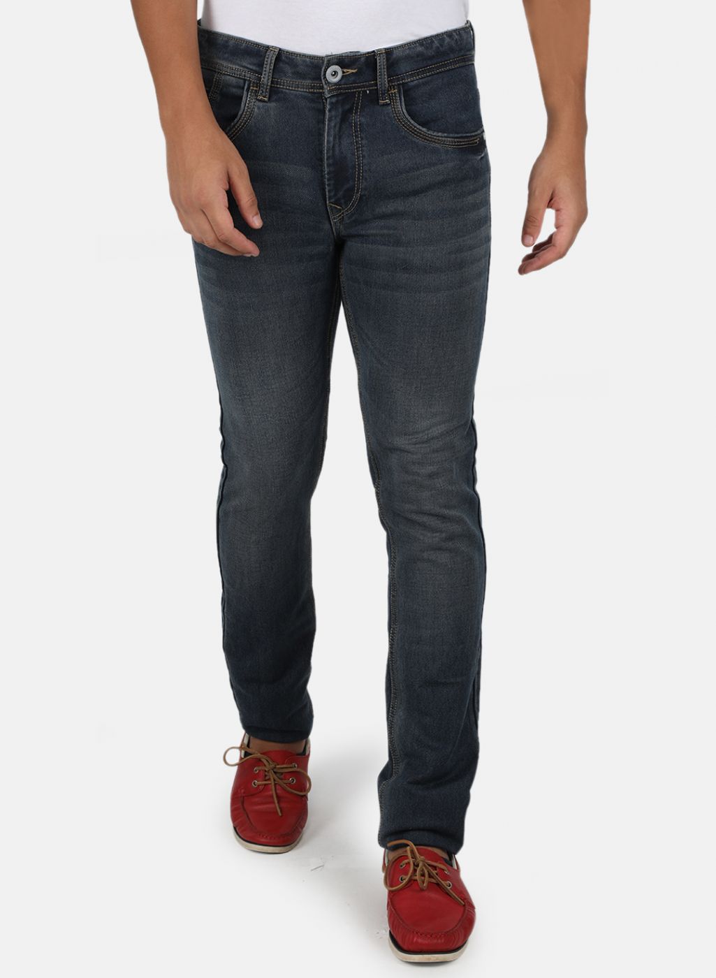 Men Blue Narrow Fit Denim