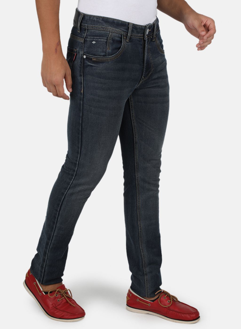 Men Blue Narrow Fit Denim