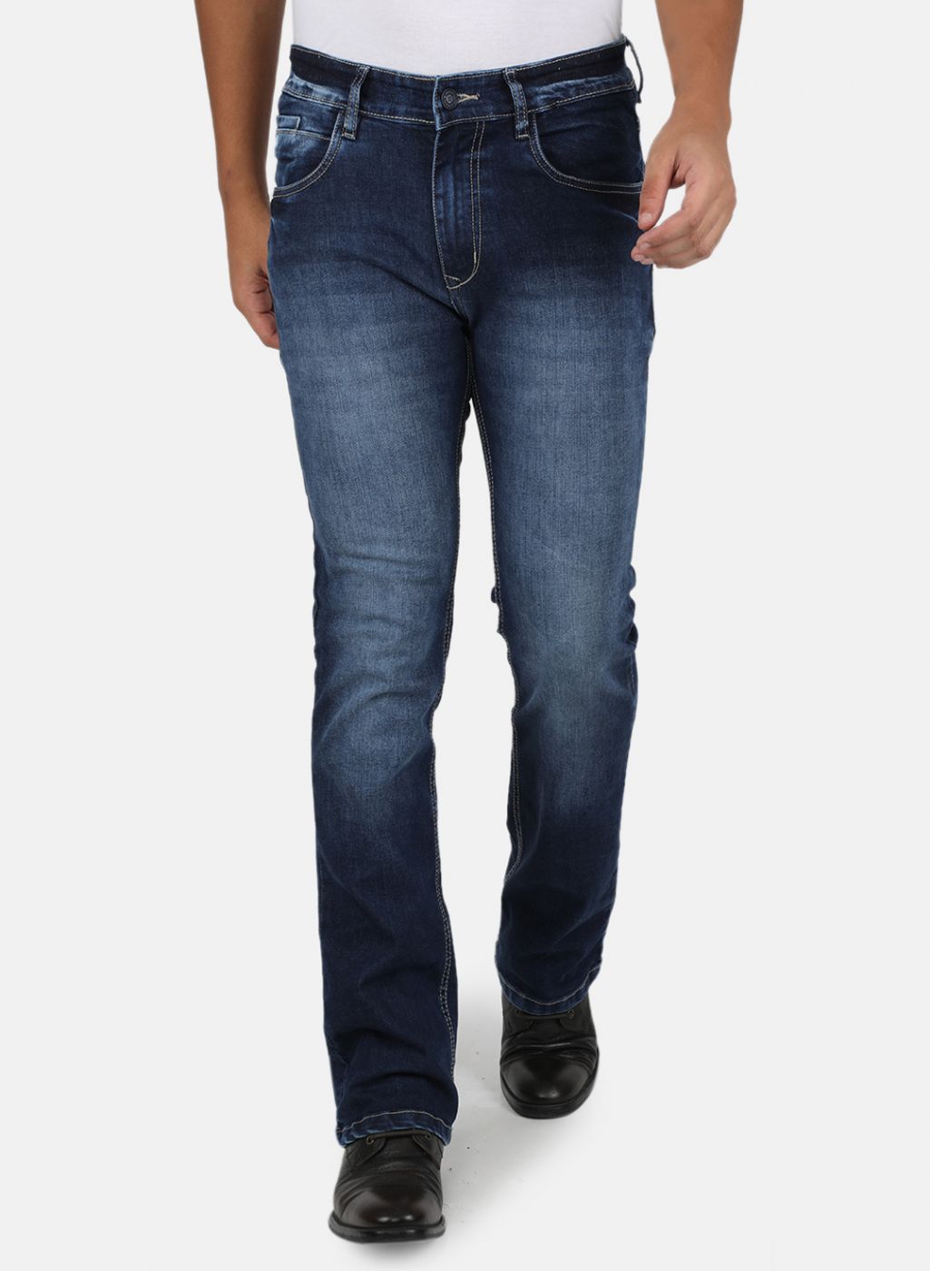 Men Blue Tailor Fit Denim