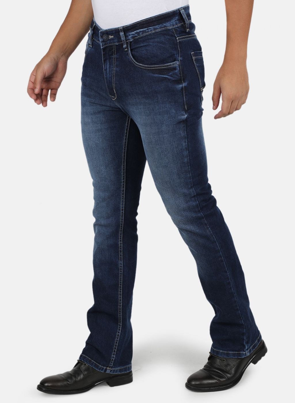 Men Blue Tailor Fit Denim