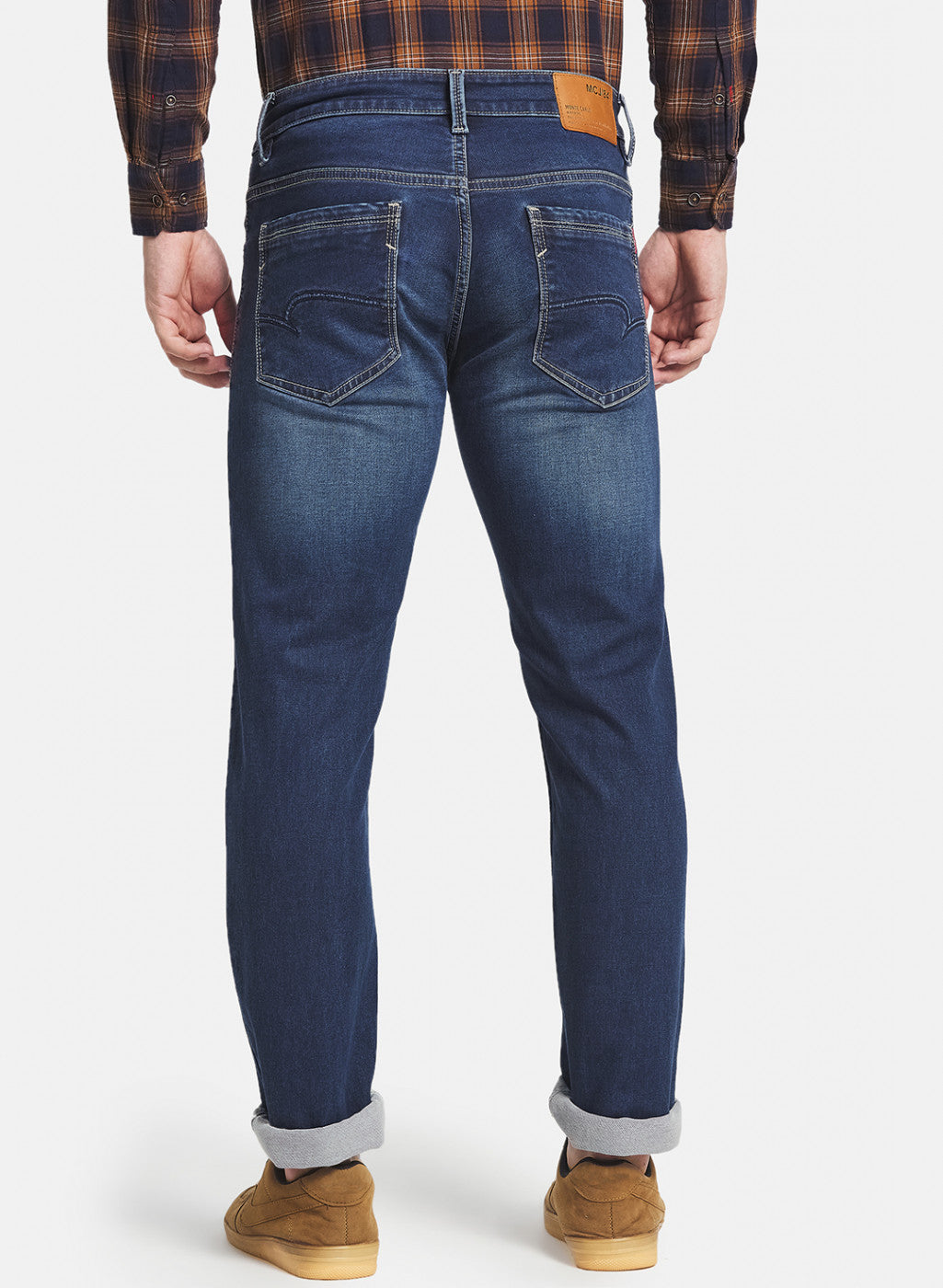 Men Blue Narrow Fit Denim