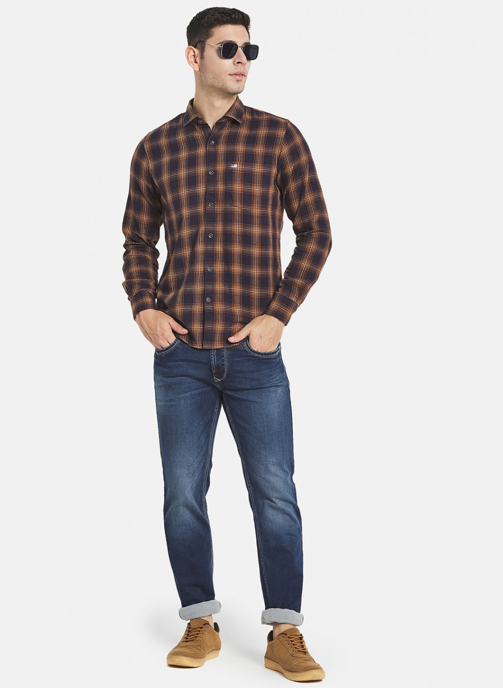 Men Blue Narrow Fit Denim