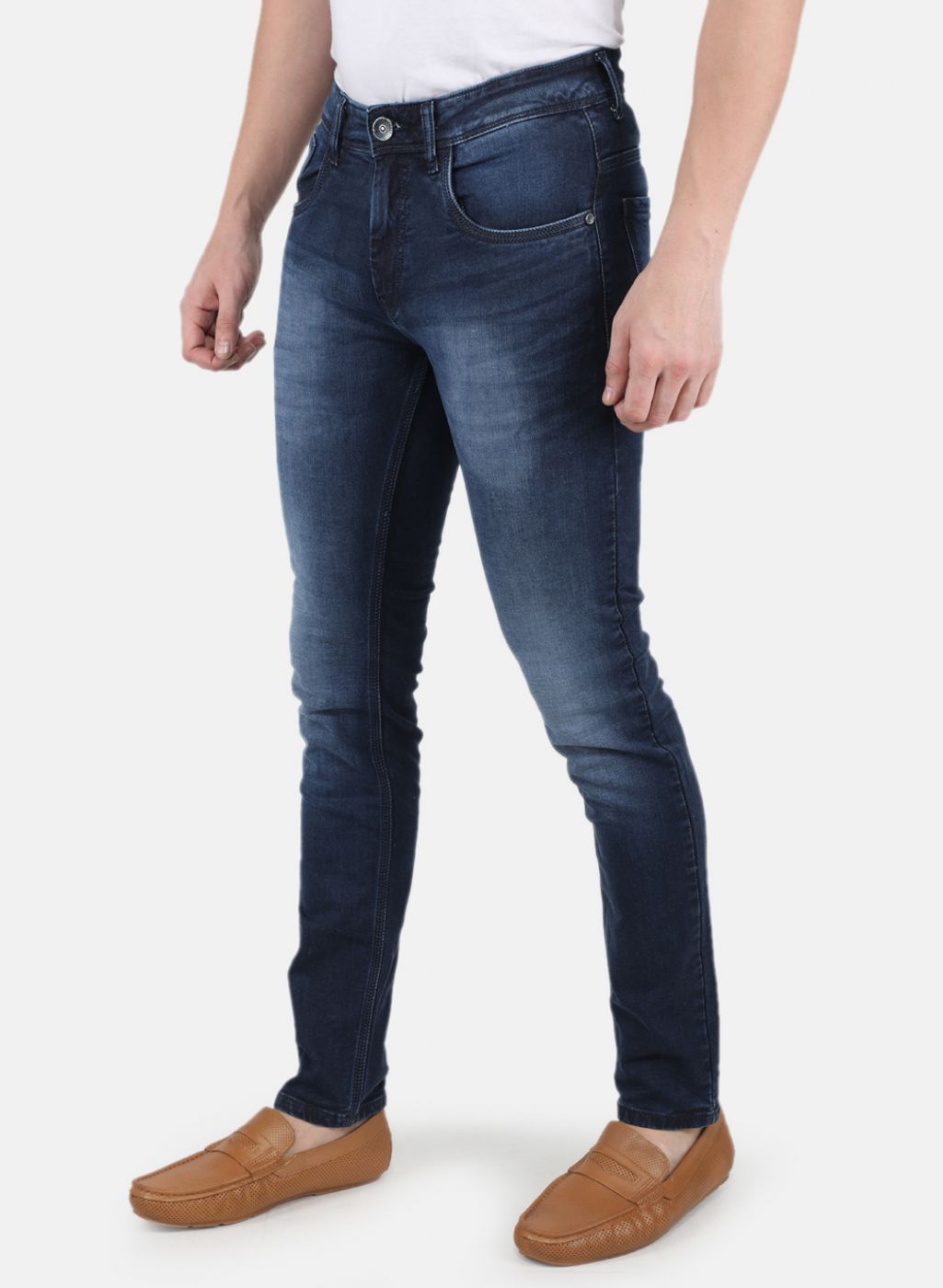 Men Blue Skinny Fit Denim