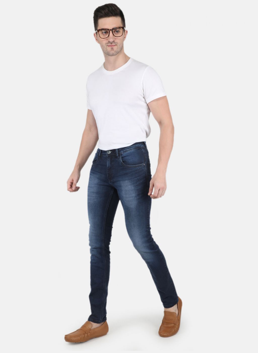 Men Blue Skinny Fit Denim