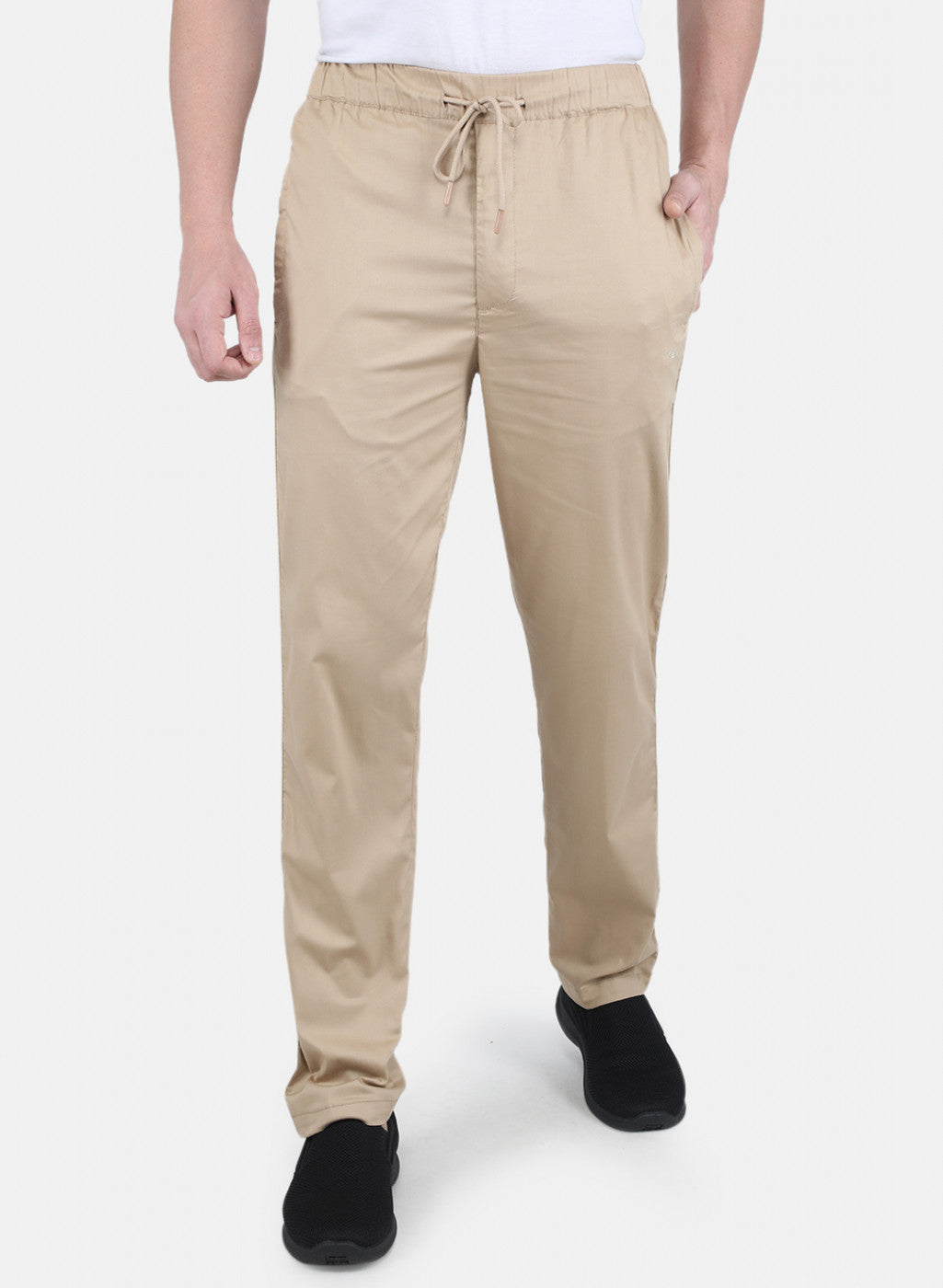 Men Khaki Smart Fit Lower