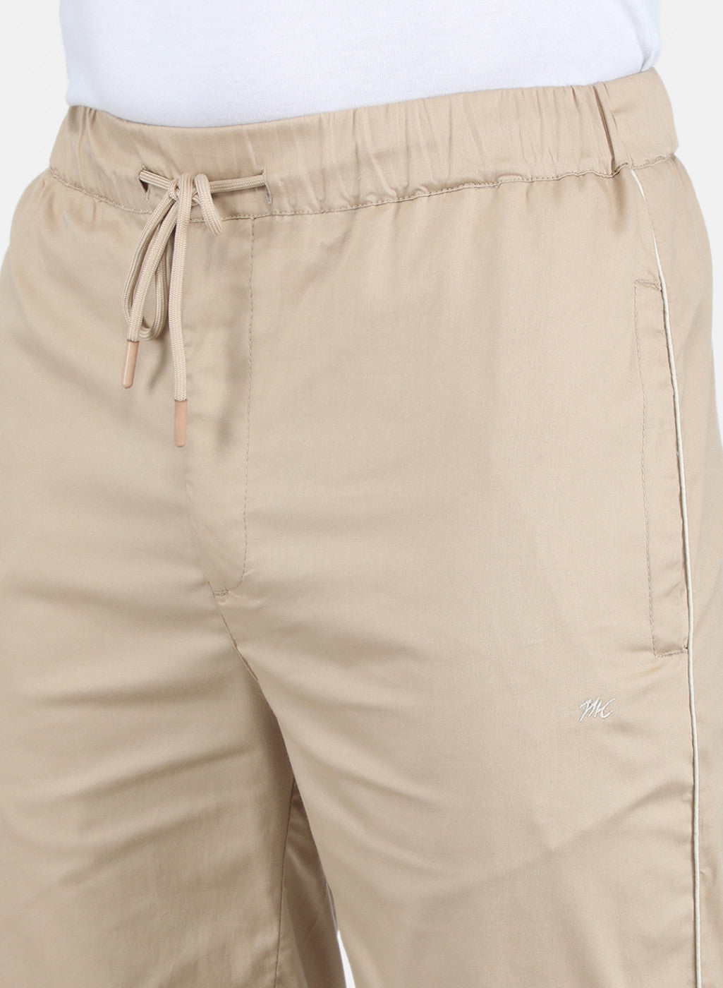 Men Khaki Smart Fit Lower