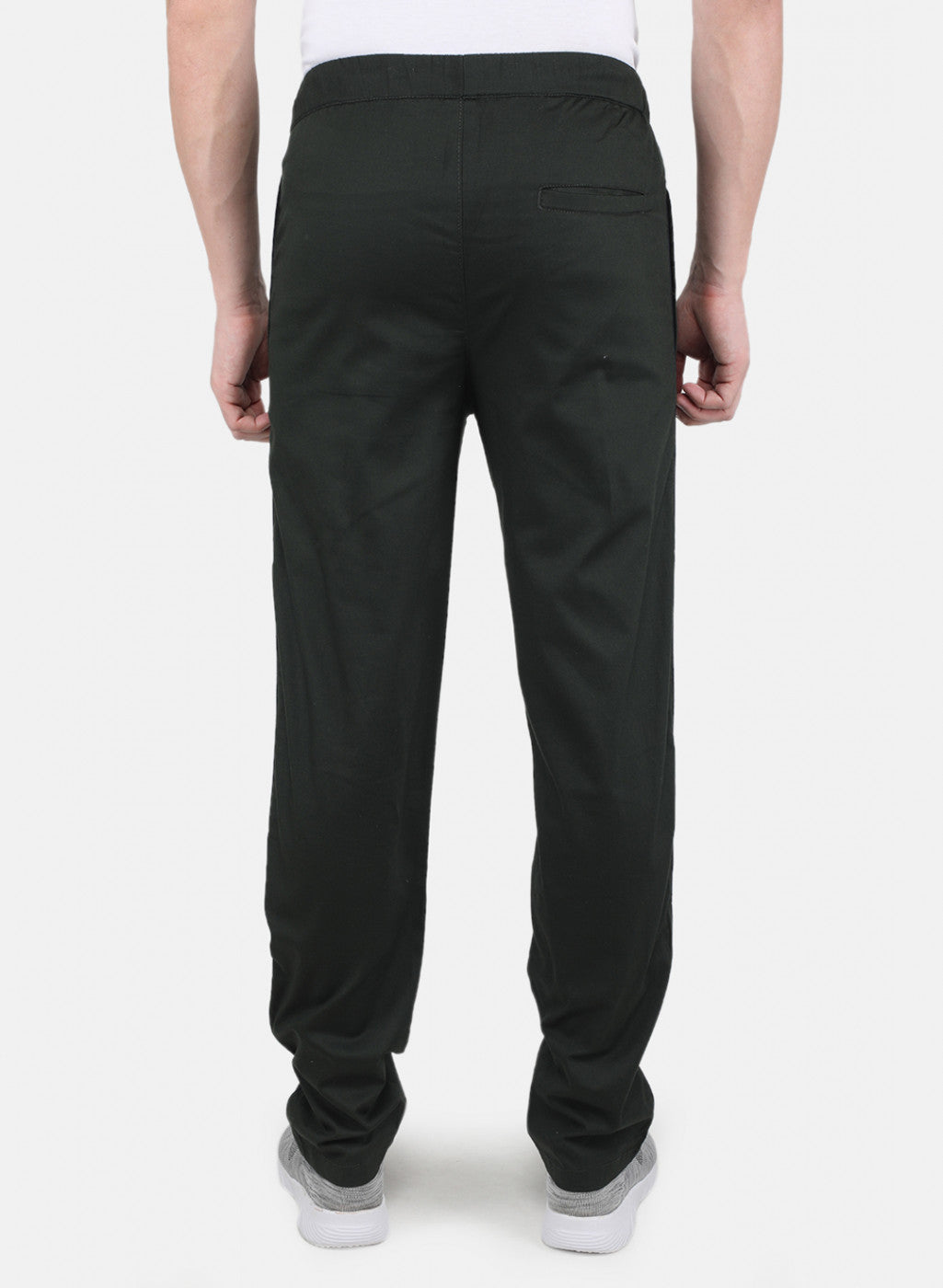 Men Olive Smart Fit Lower