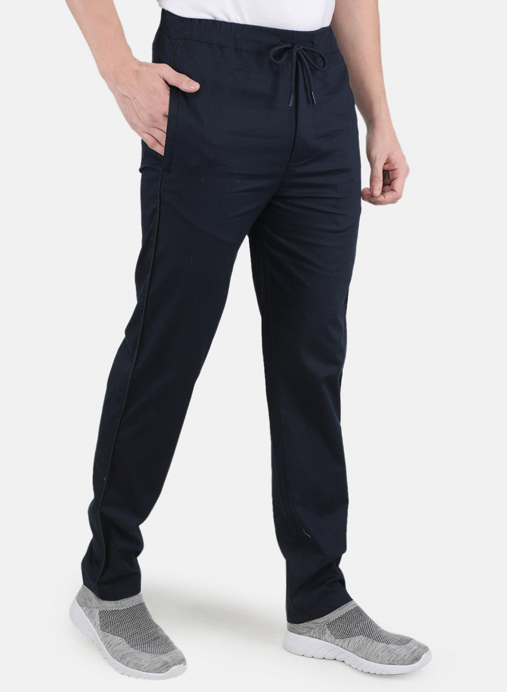 Men Blue Smart Fit Lower
