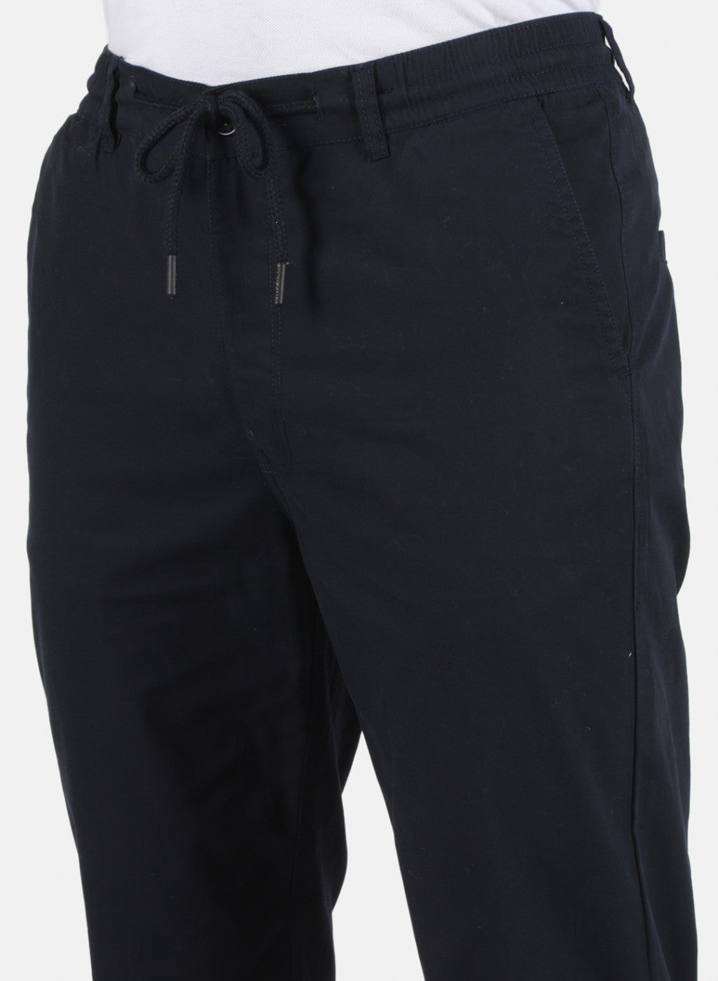 Men Black Plain Lower
