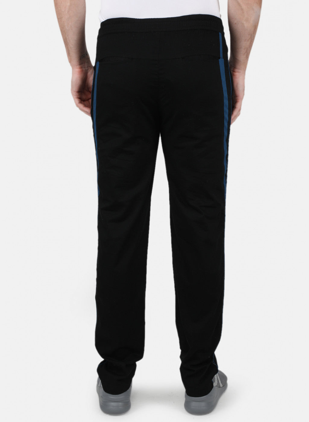 Men Black Smart Fit Winter Lower