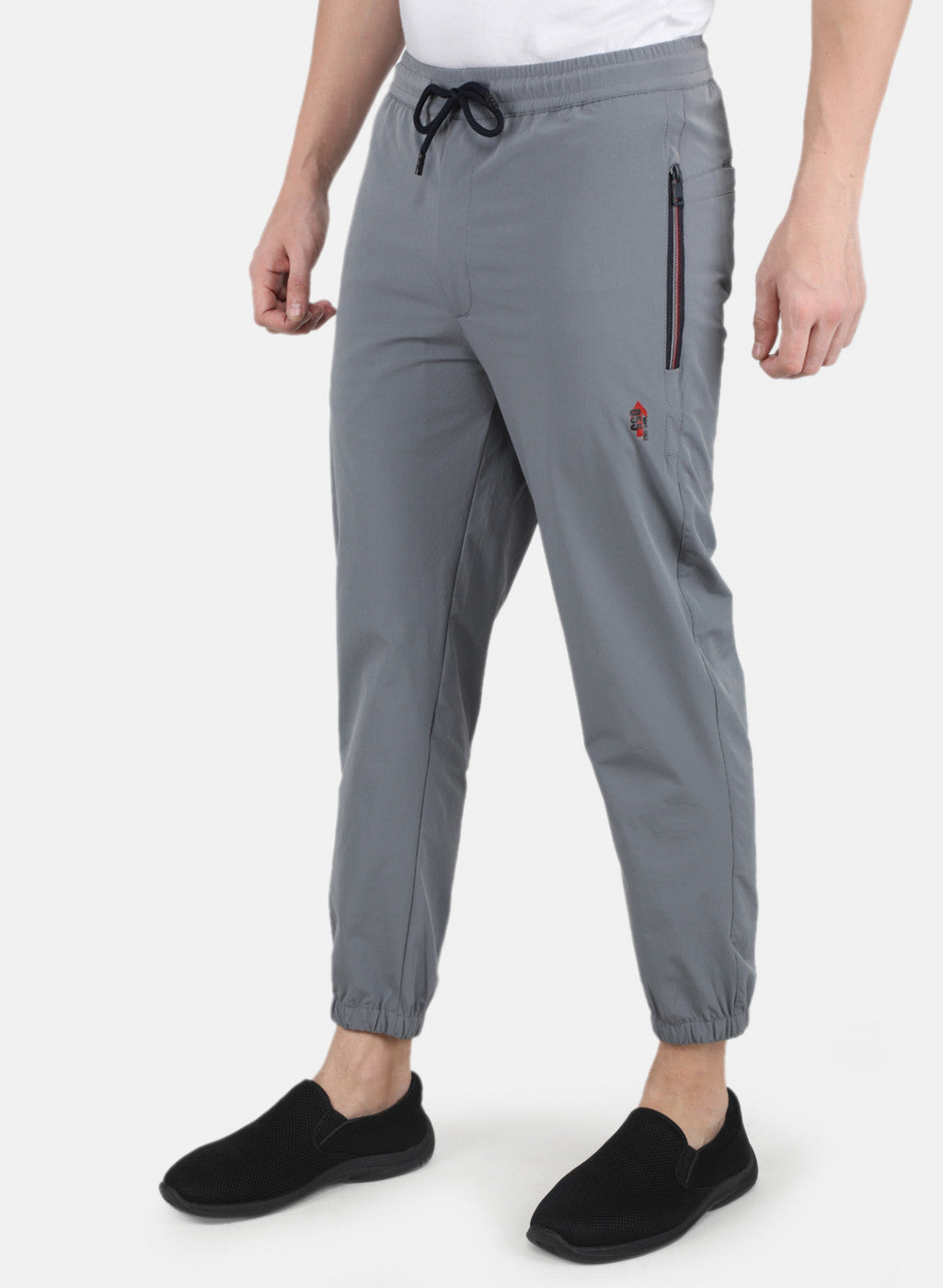 Men Grey Smart Fit Winter Lower