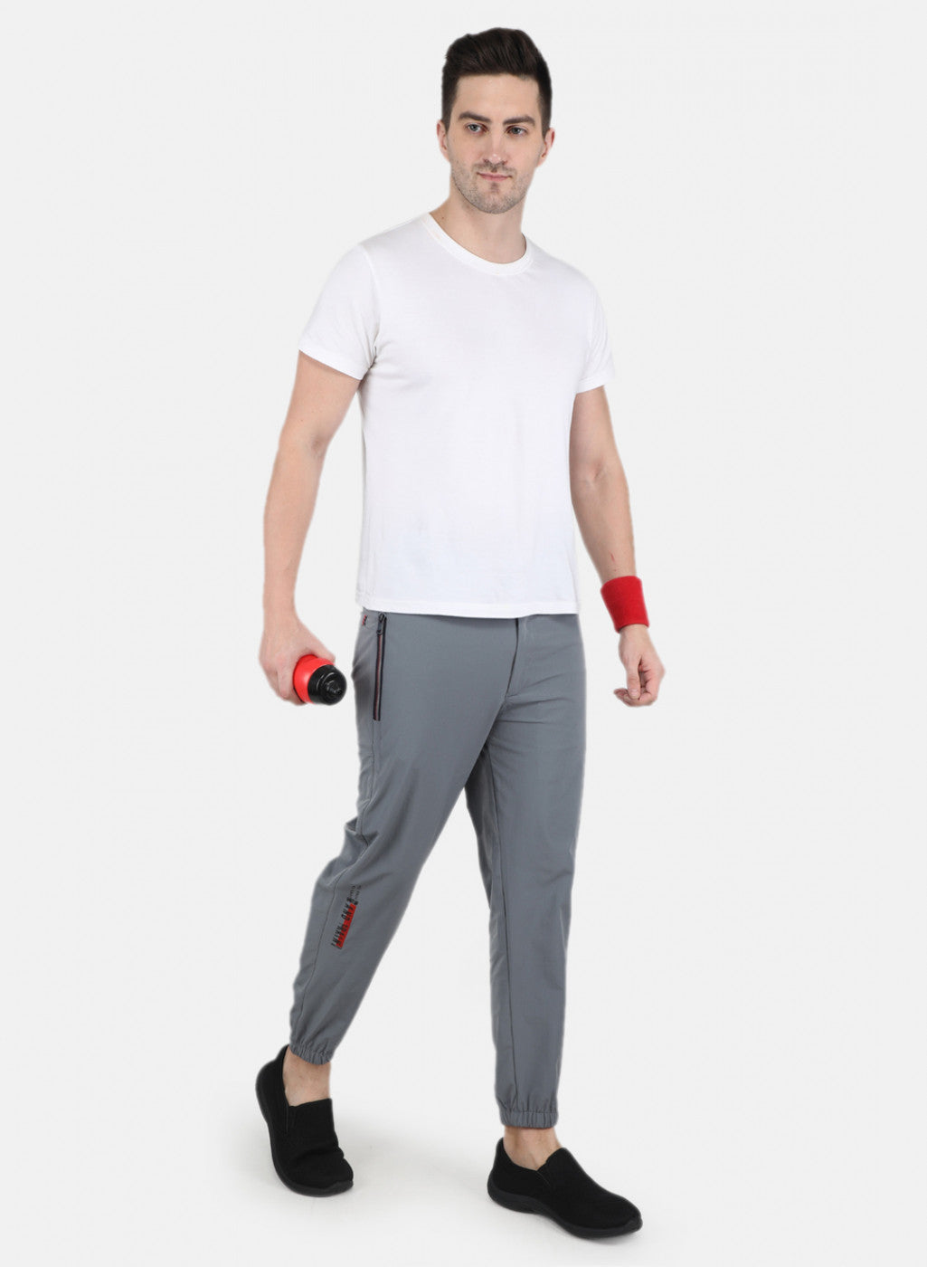 Men Grey Smart Fit Winter Lower