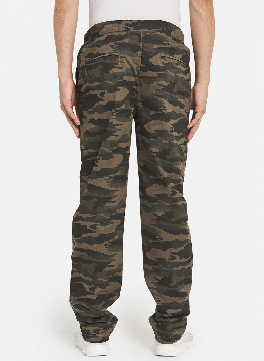 Men Olive Smart Fit Winter Lower