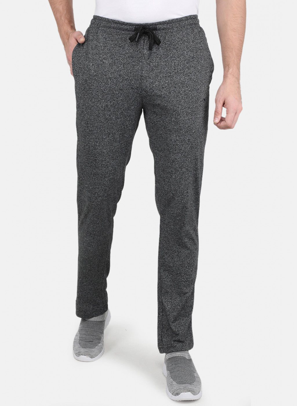 Men Black Regular Fit Lower