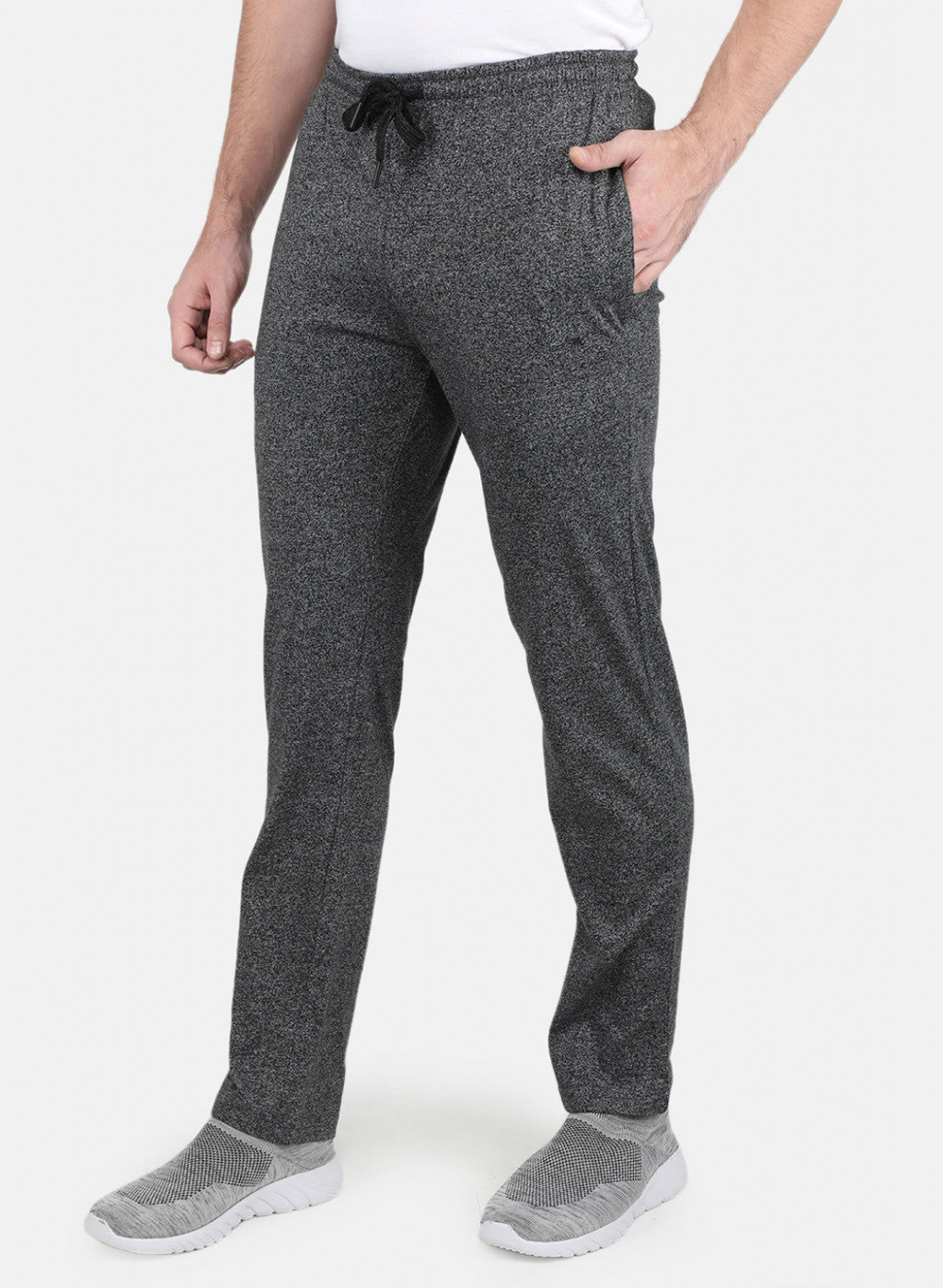 Men Black Regular Fit Lower