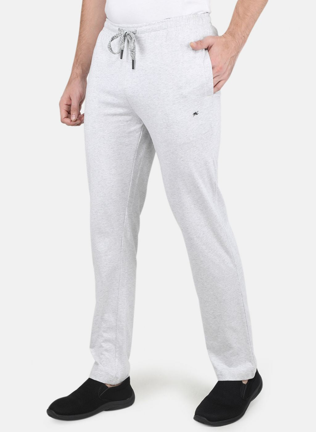 Men Grey Regular Fit Lower