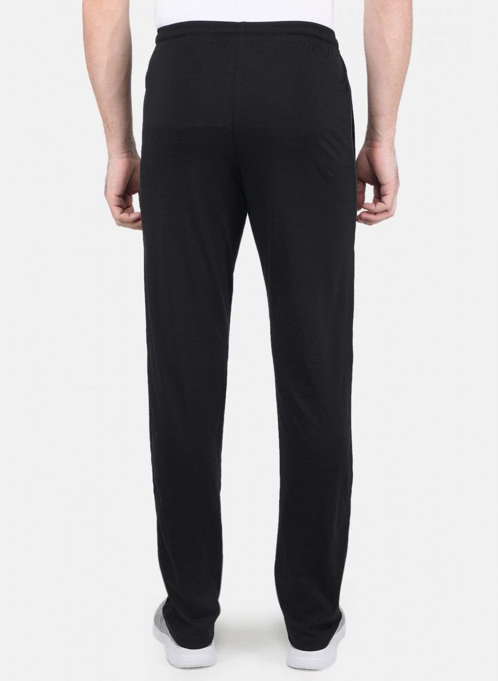 Men Black Regular Fit Lower