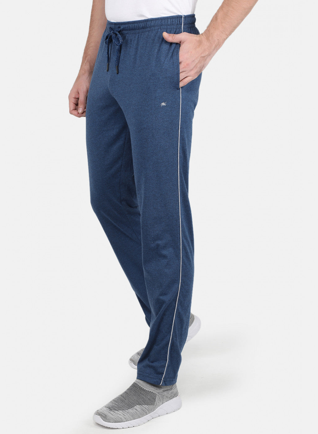 Men Blue Regular Fit Lower