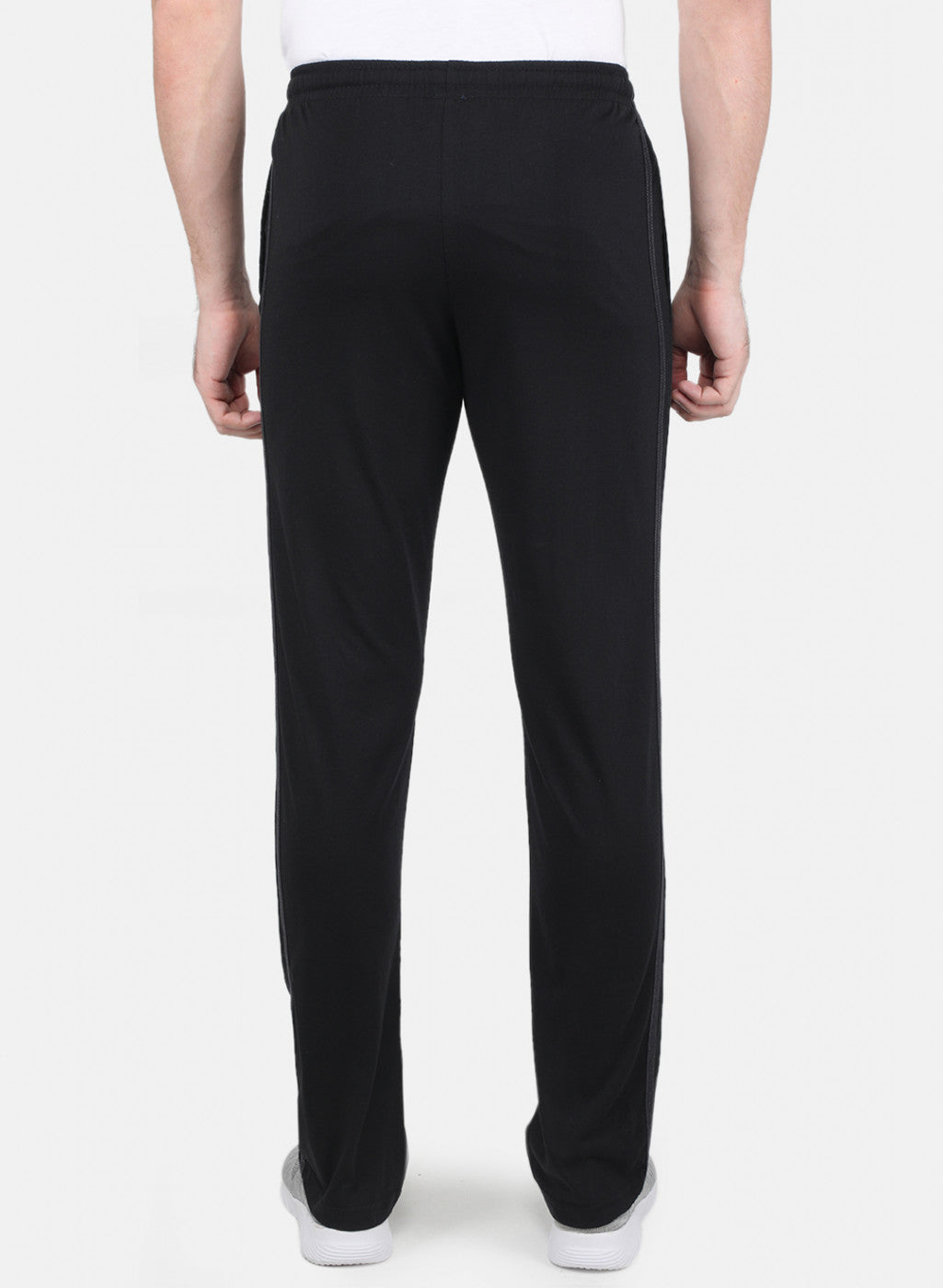 Men Black Regular Fit Lower