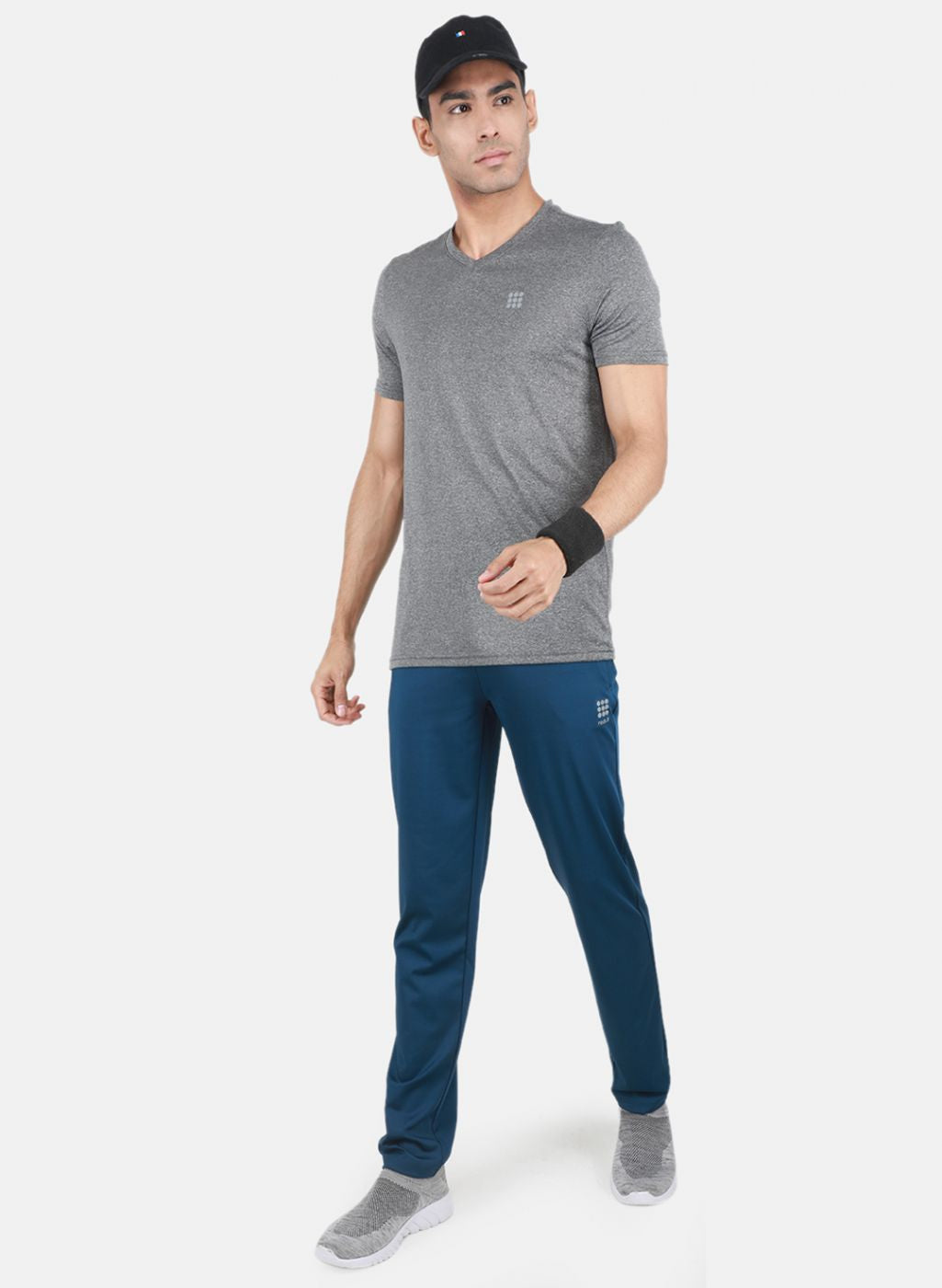 Rock.it Men Teal Blue Regular Fit Lower