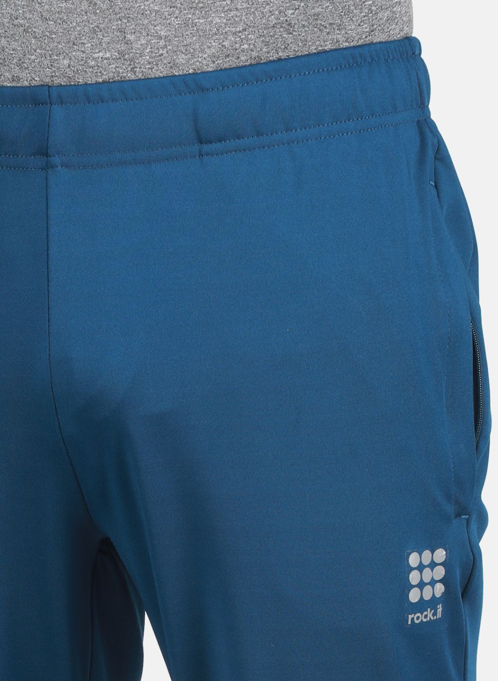 Rock.it Men Teal Blue Regular Fit Lower