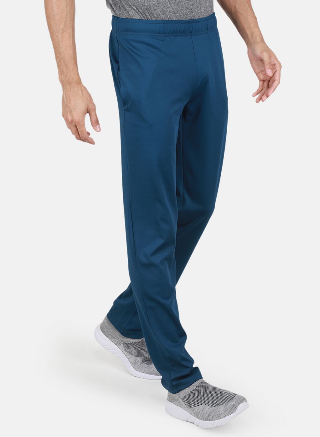 Rock.it Men Teal Blue Regular Fit Lower