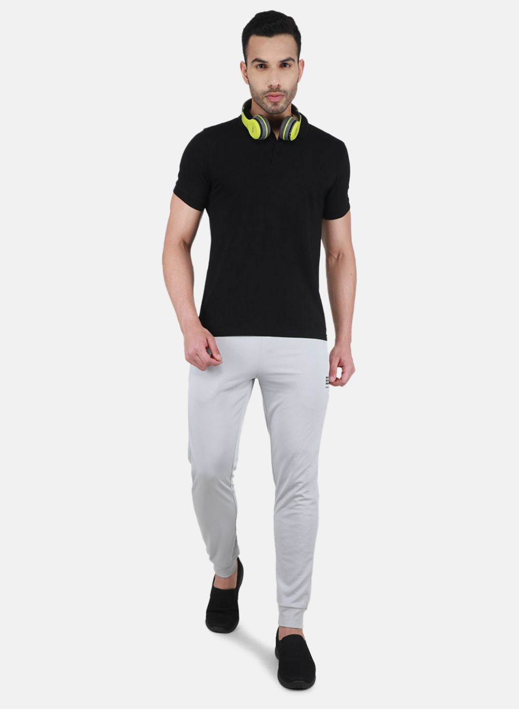 Rock.it Men Grey Regular Fit Jogger