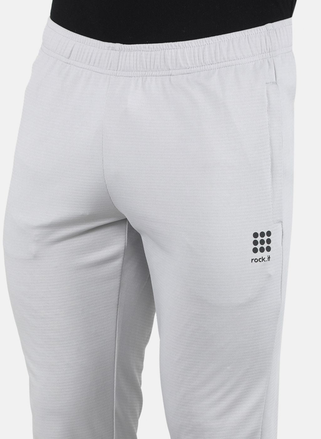 Rock.it Men Grey Regular Fit Jogger