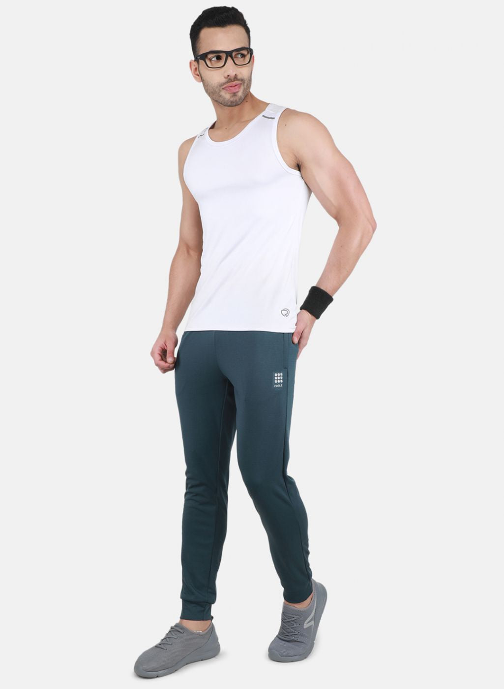 Rock.it Men Green Regular Fit Jogger