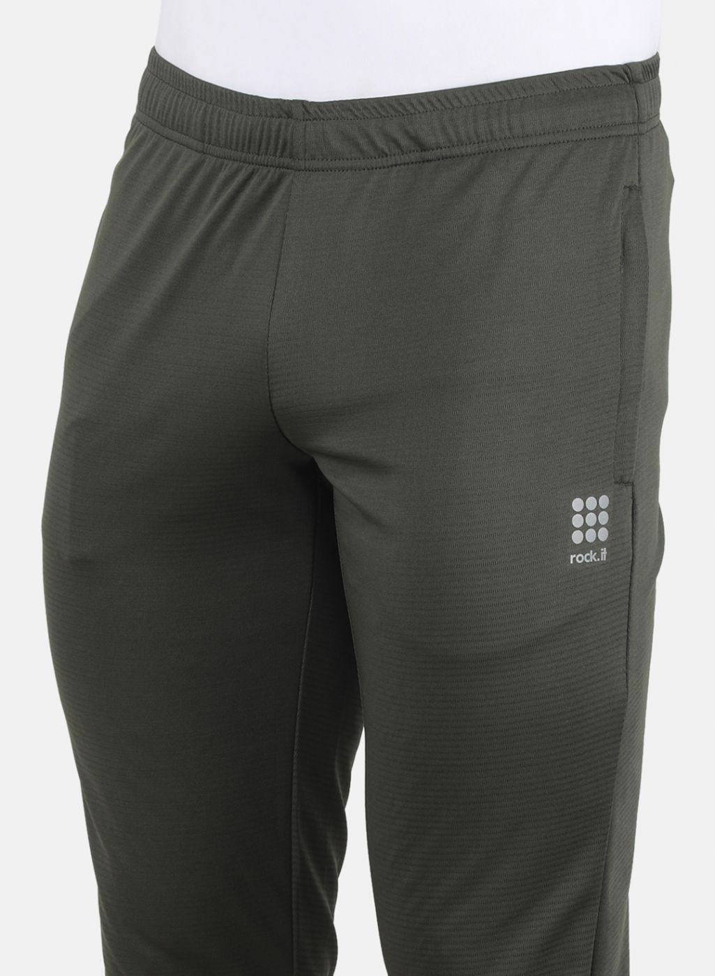 Rock.it Men Olive Regular Fit Jogger