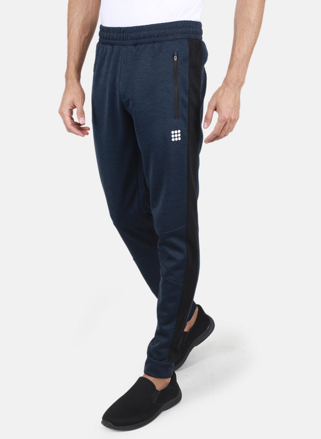 Rock.it Men Navy Blue Solid Jogger