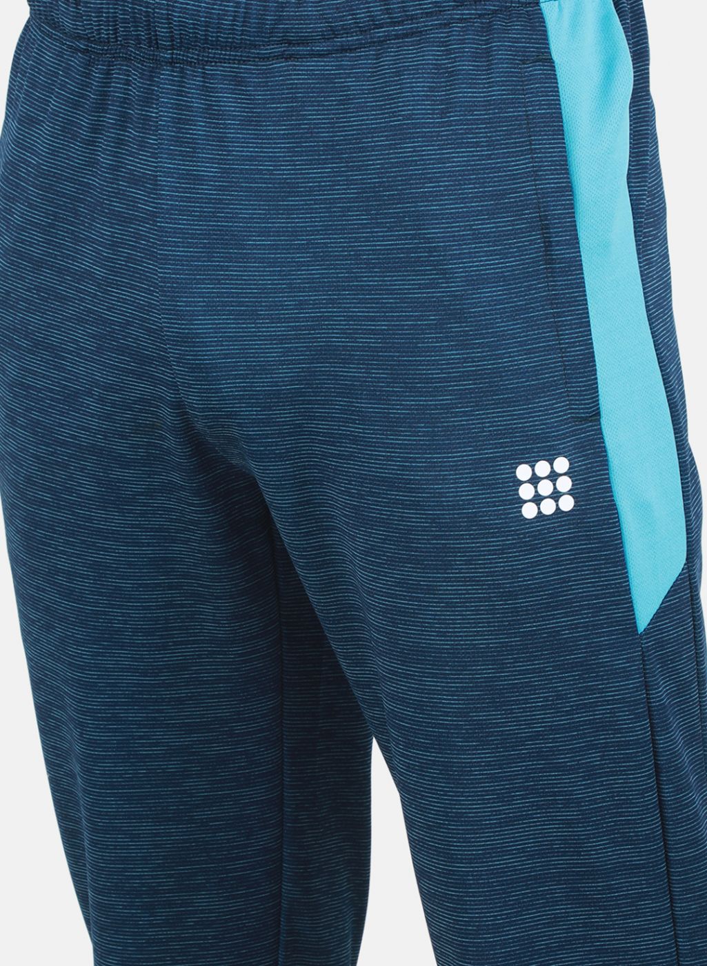 Rock.it Men Blue Self Design Tracksuit