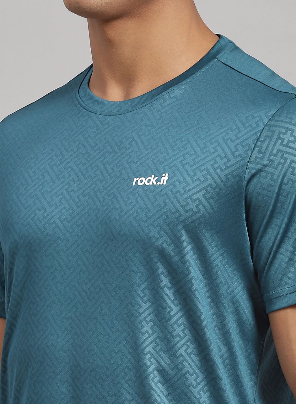 Rock.it Men Blue Solid Lower Set