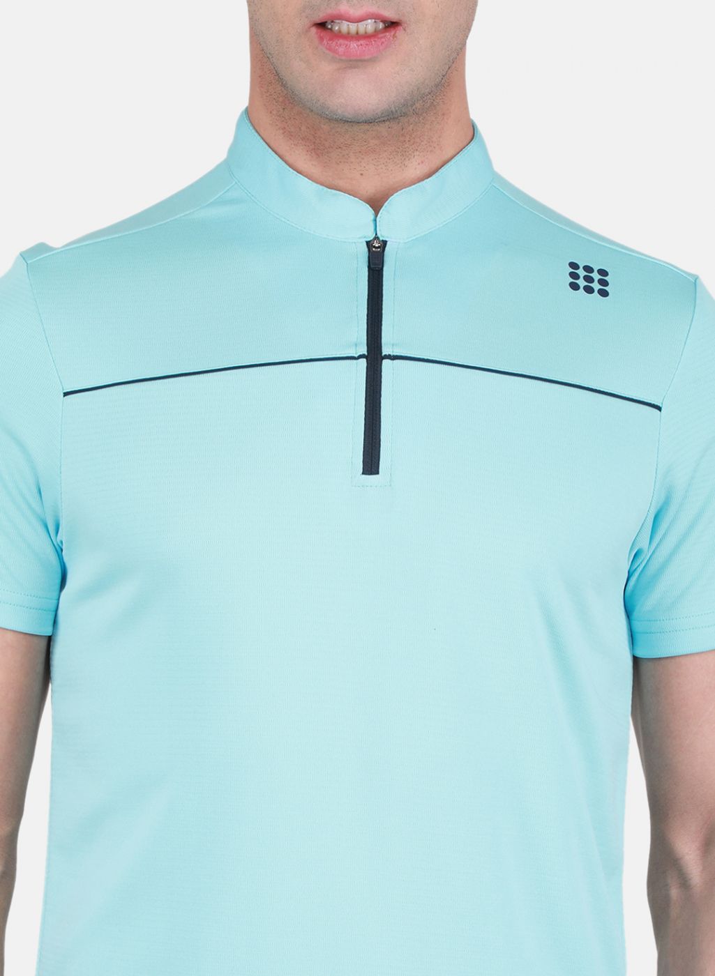 Rock.it Men Blue Self Design Tracksuit