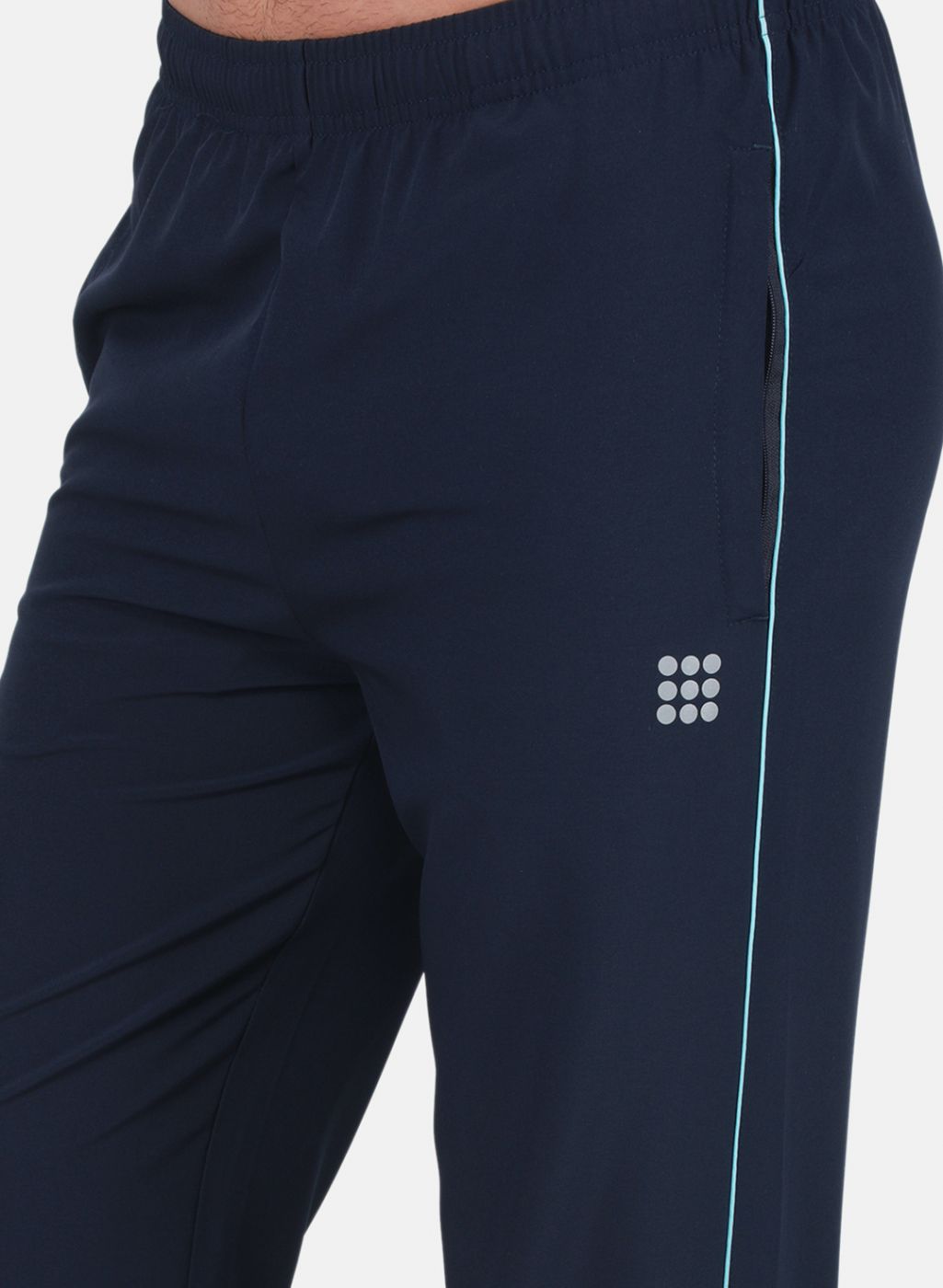 Rock.it Men Blue Self Design Tracksuit