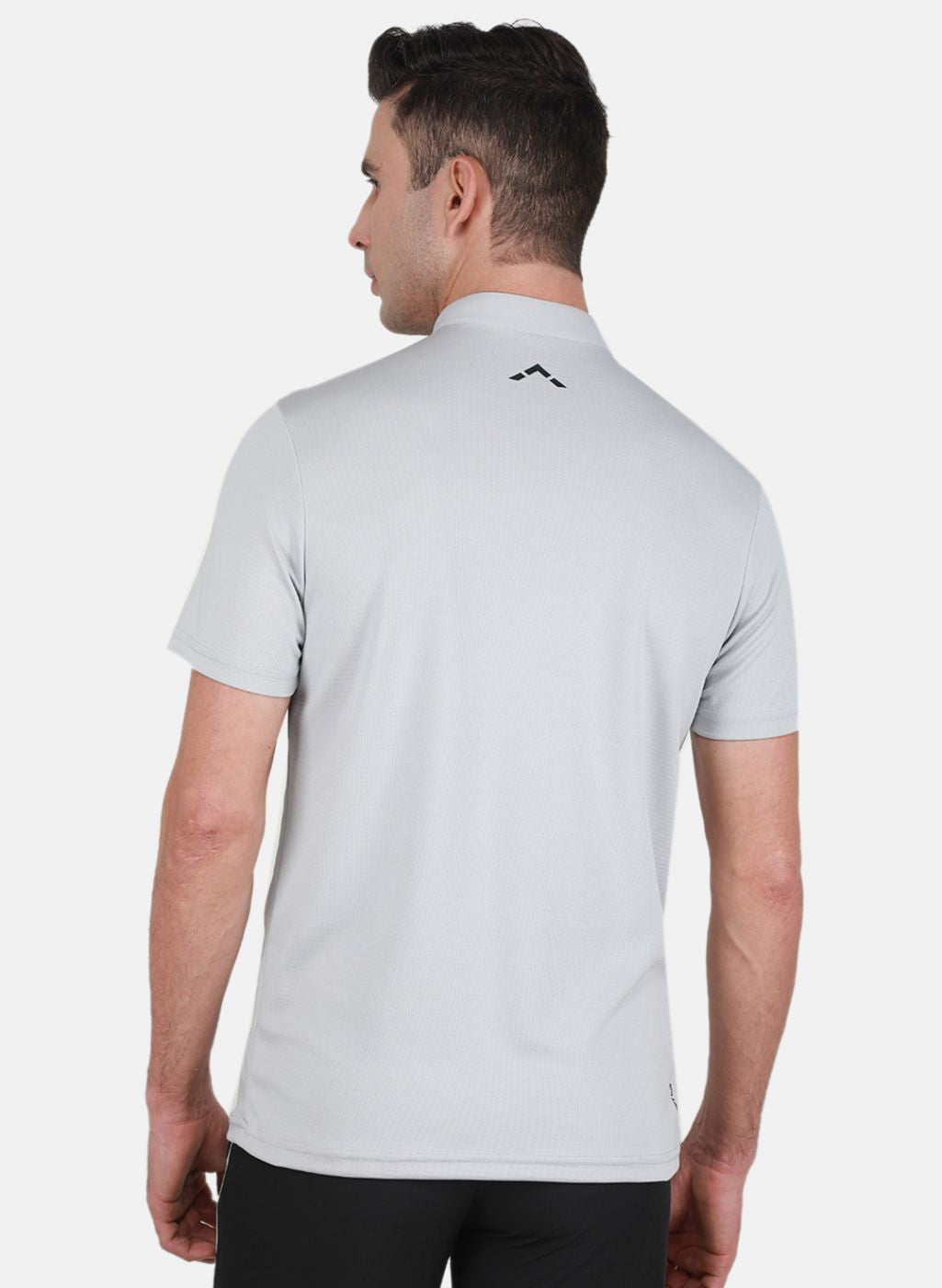 Rock.it Men Grey Self Design Tracksuit