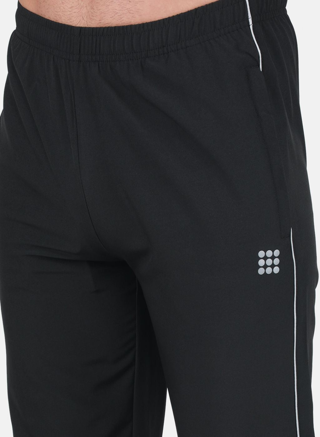 Rock.it Men Grey Self Design Tracksuit