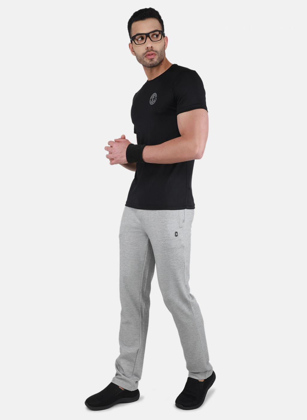 Rock.it Men Black Printed T-Shirt