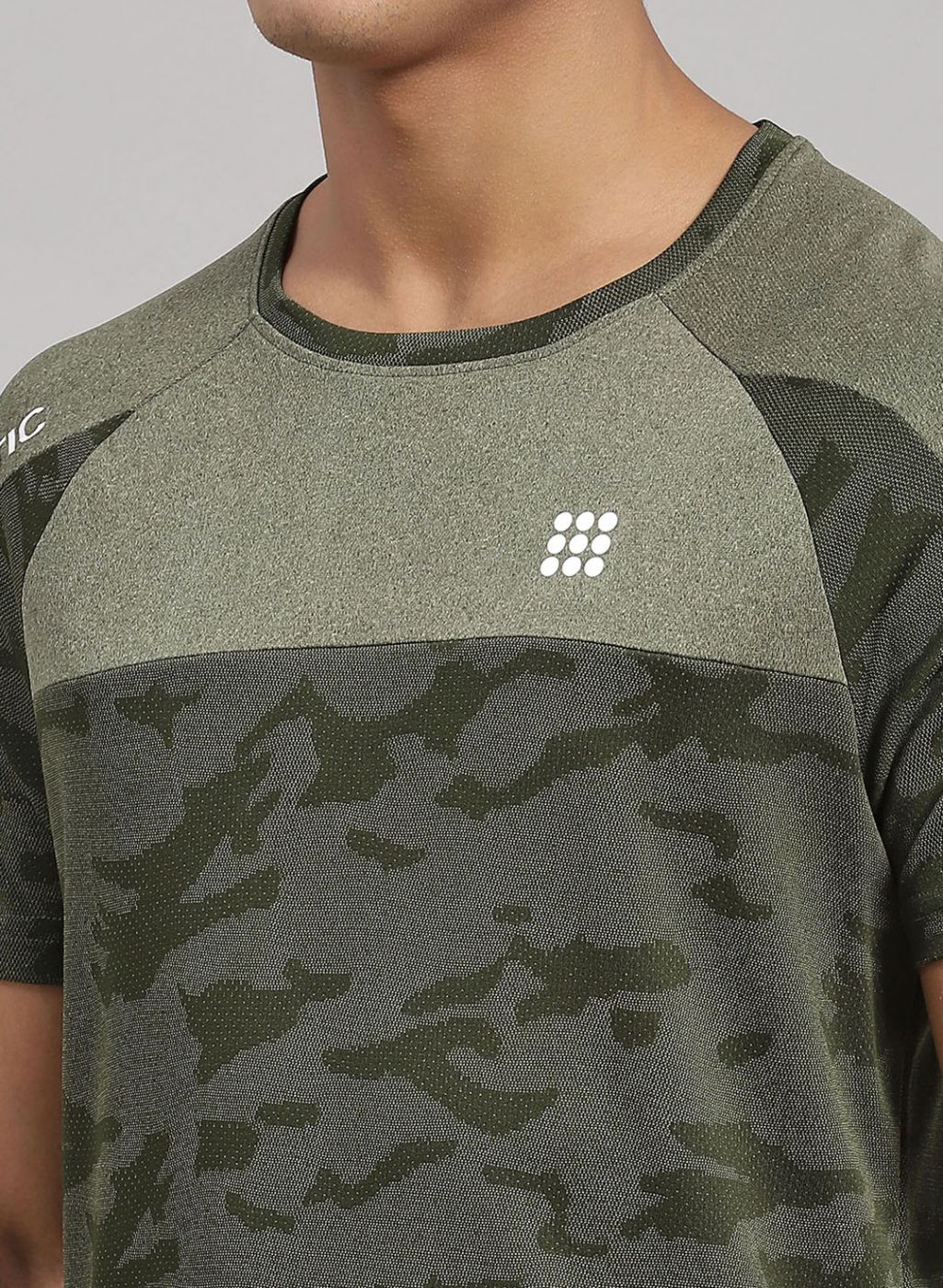 Rock.it Men Olive Printed T-Shirt